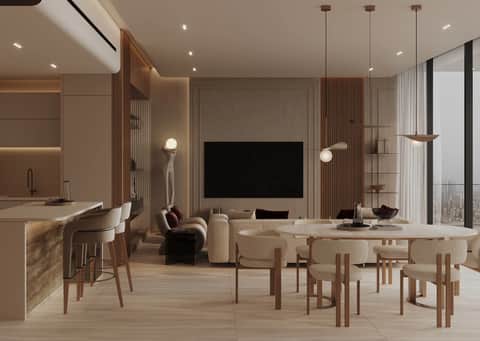 Binghatti Ruby — living room