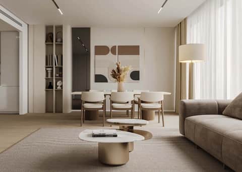 Binghatti Aurora — LIVING ROOM