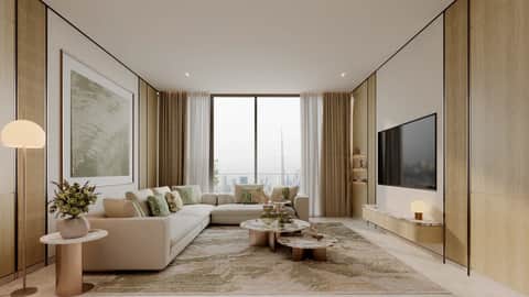 Binghatti Titania — Living Room Living Room