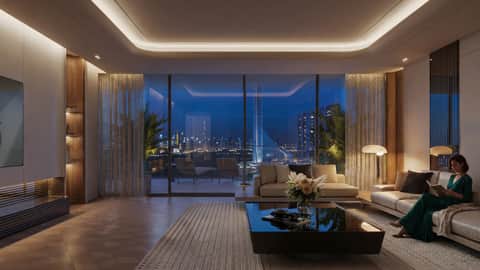 Mercedes-Benz Places | Binghatti City — living room
