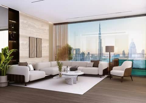 One by Binghatti — LIVING ROOM