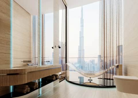 Mercedes-Benz Places | Binghatti — MERCEDES-BENZ PLACES | BINGHATTI Private Bathroom - Display 1