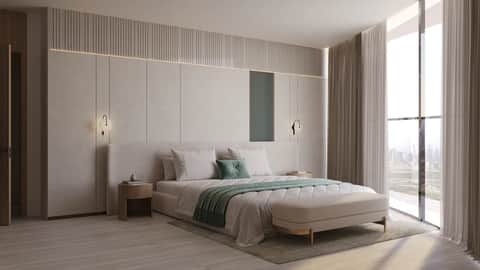 Binghatti Aquarise — BEDROOM