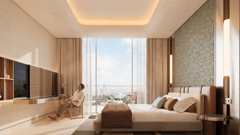 Binghatti Spectre — BEDROOM binghatti spectre bedroom