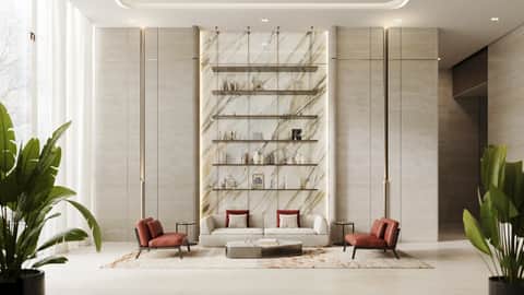 Binghatti Moonlight — Lobby 3