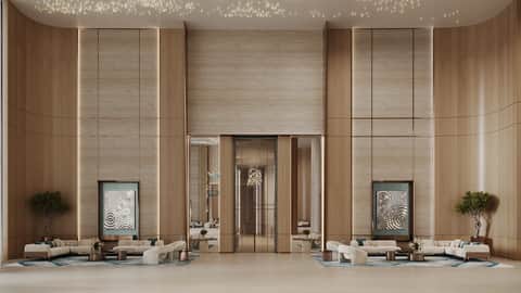 Binghatti Aquarise — Lobby