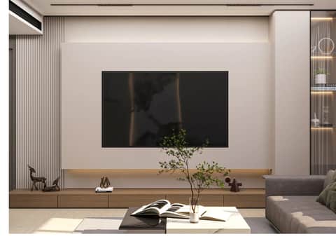 Dawn by Binghatti — Living Room