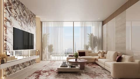 Binghatti Etherea — Living Room Living Room