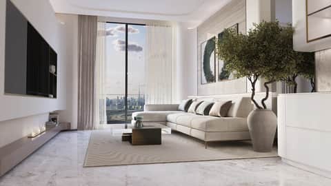 Binghatti Pinnacle — Living Room 2
