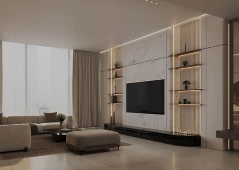 Binghatti Elite — living room