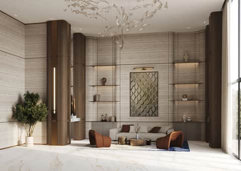 Binghatti Hillviews — lobby