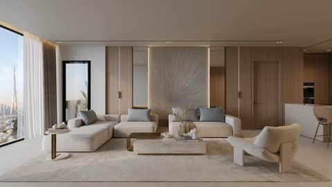 Binghatti Cullinan — Living Room Living Room