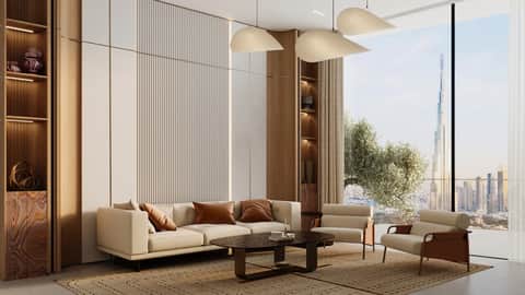 Binghatti Skyflame — Living Room Living Room