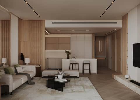 Binghatti Grove — LIVING ROOM