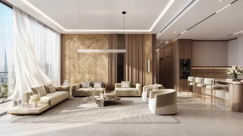 Binghatti Luxuria — Living Room Living Room