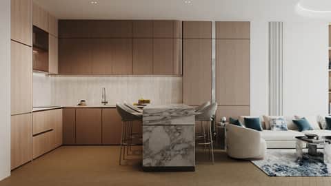Binghatti Circle — Living Room 3