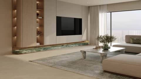 Binghatti Hillcrest — Living Room Living Room