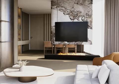 Binghatti Hills — LIVING ROOM