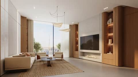 Binghatti Skyflame — Living Room Living Room