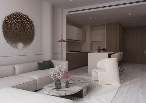Binghatti Starlight — living room
