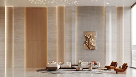 Binghatti Skyflame — Lobby Lobby