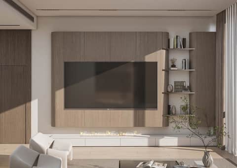 Binghatti Phoenix — Living Room