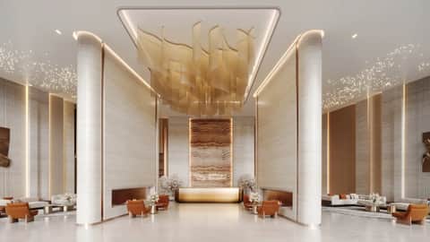Binghatti Skyflame — Lobby Lobby