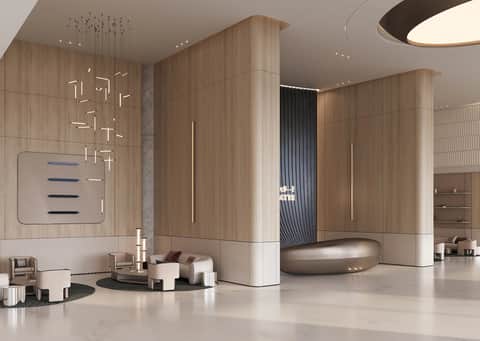 Binghatti Skyrise — lobby