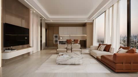 Binghatti Vintage — LIVING ROOM Living Room