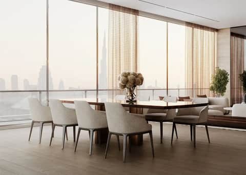 One by Binghatti — LIVING ROOM
