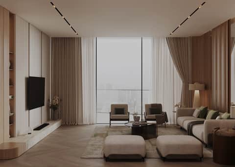 Binghatti Grove — LIVING ROOM