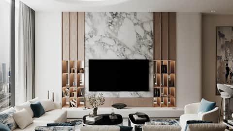 Binghatti Circle — Living Room 2