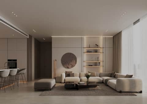 Binghatti Elite — living room