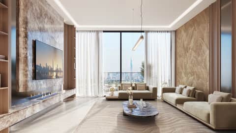 Binghatti Luxuria — Living Room Living Room
