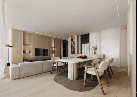 Binghatti Hills — LIVING ROOM