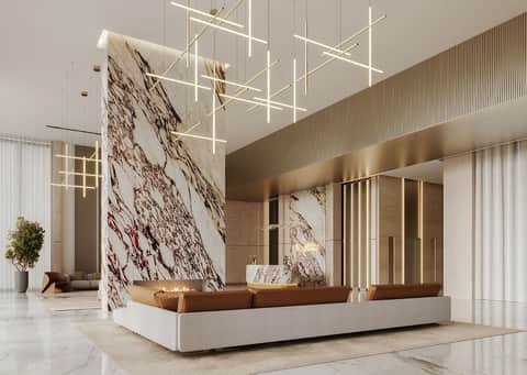 Binghatti Ghost — lobby