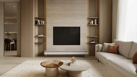Binghatti Amberhall — LIVING ROOM