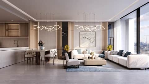 Binghatti Twilight — Living Room 3